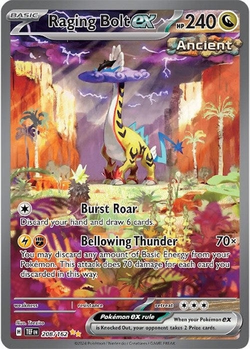 Raging Bolt ex (208/162) (TEF)
