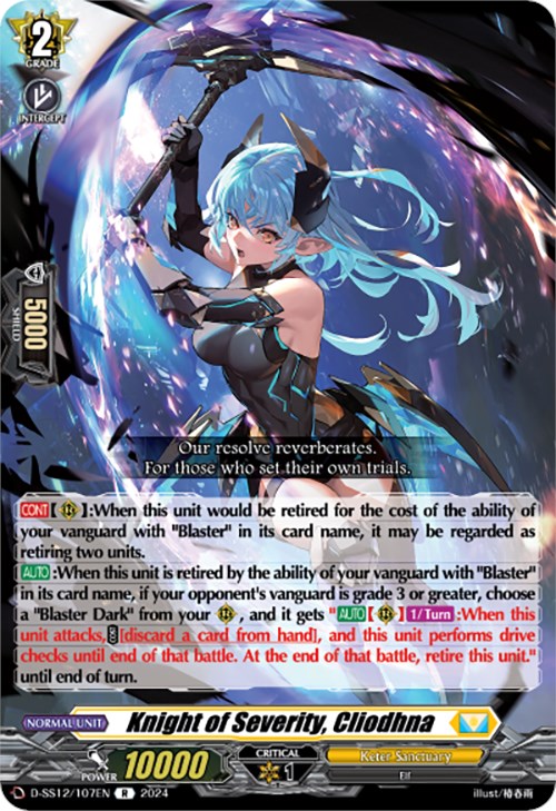 Knight of Severity, Cliodhna