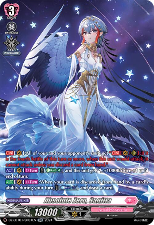 Absolute Zero, Sagitta (SR)