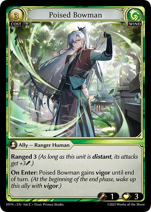 Poised Bowman