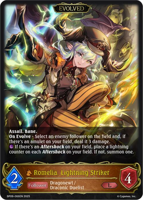 Romelia, Lightning Striker (Evolved)