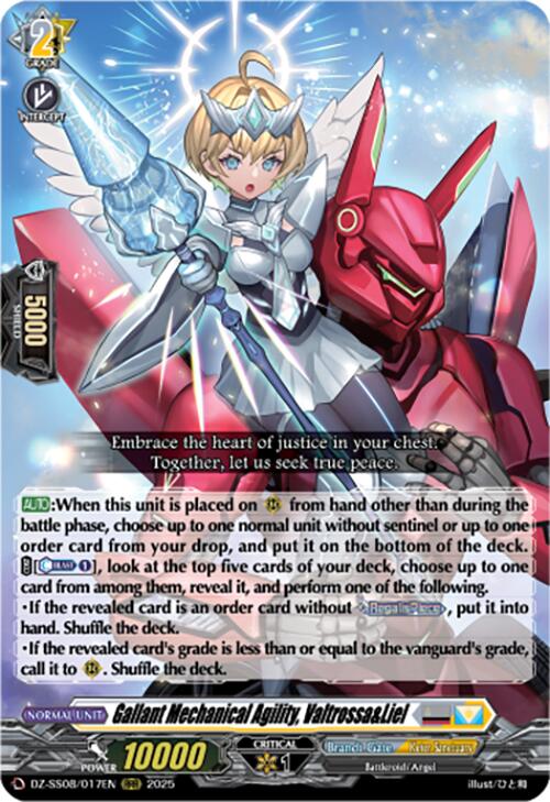 Gallant Mechanical Agility, Valtrossa&Liel (RRR)