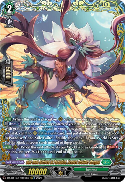 One Who Arrived at Paradise, Leaves Feather Dragon (FFR)