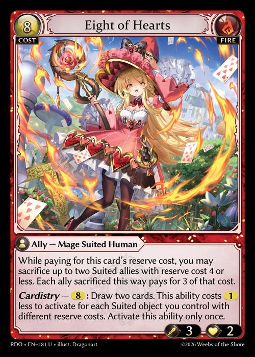 Eight of Hearts (Curio Foil)
