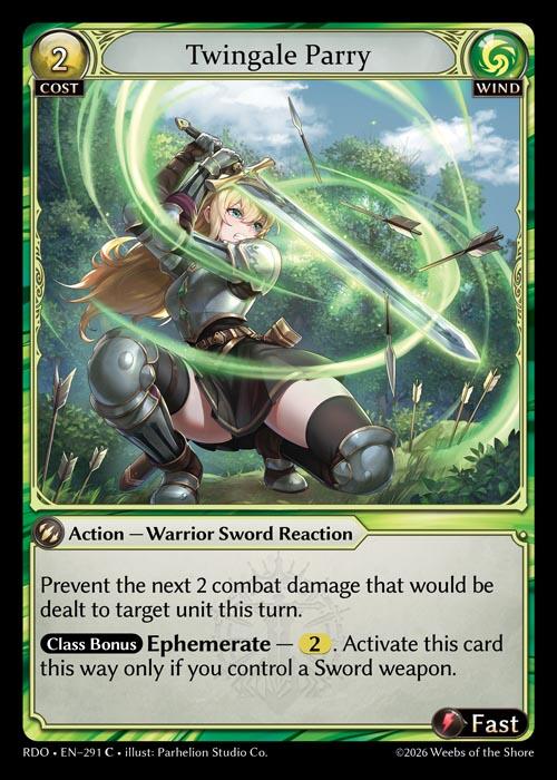 Twingale Parry (Curio Foil)