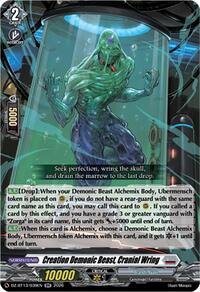 Creation Demonic Beast, Cranial Wring