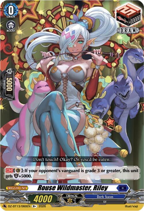 Rouse Wildmaster, Riley