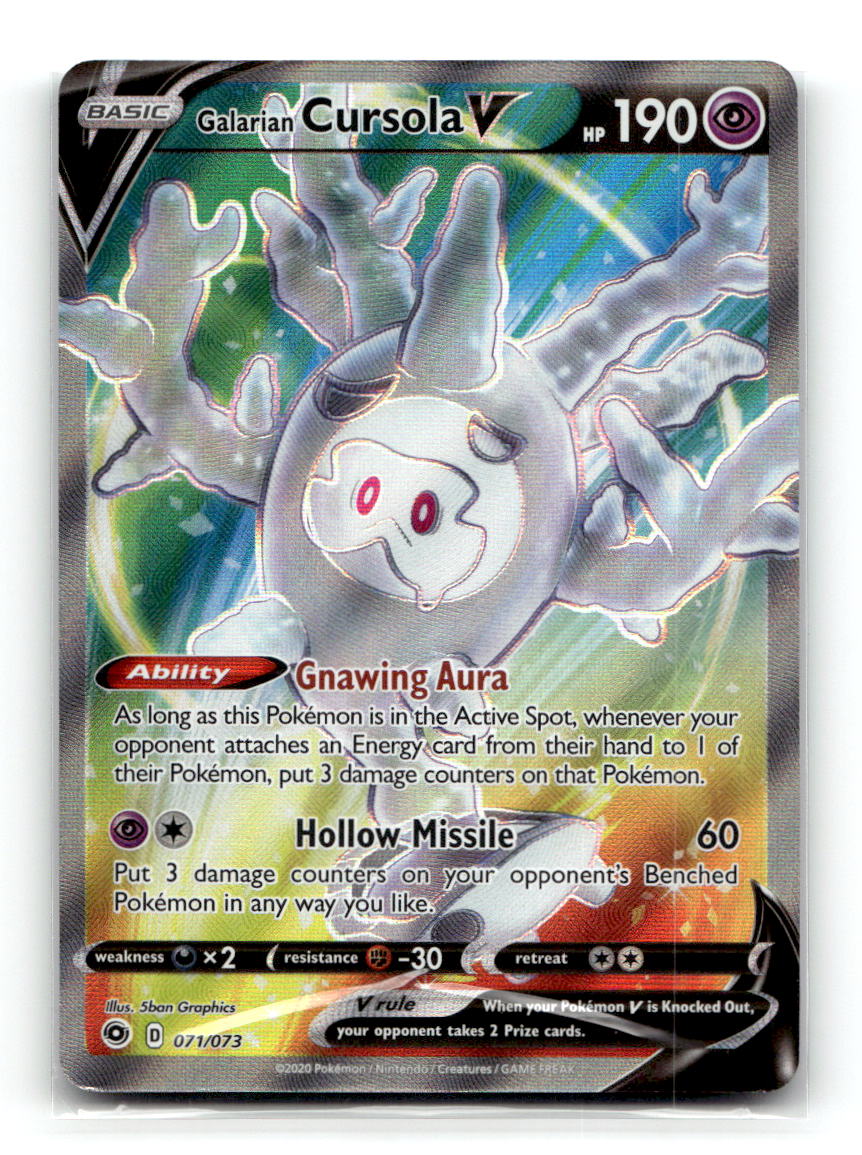 Galarian Cursola V (Full Art)