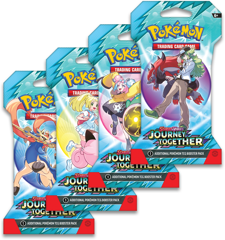 Pokémon Journey Together Sleeved Blister Pack (Random Art)