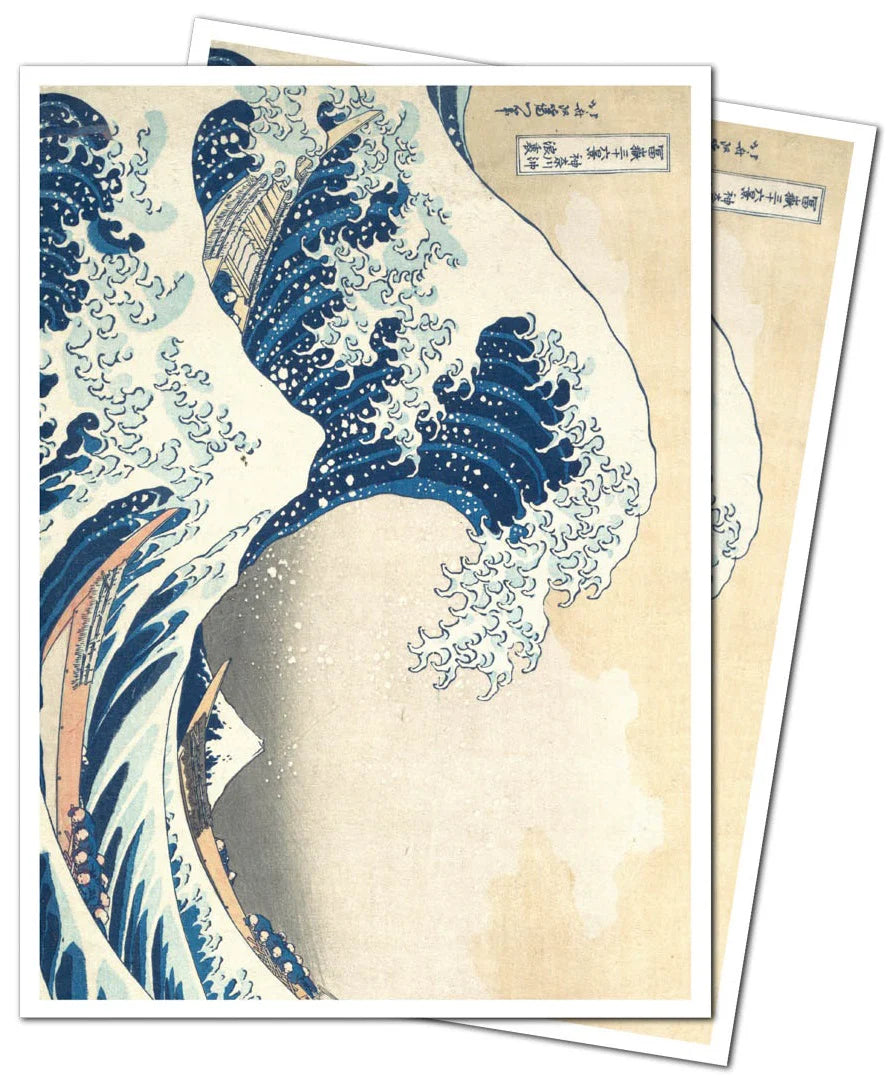 The Great Wave - Apex Deck Protector Sleeves Standard Size 105ct