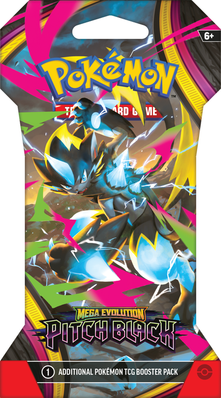 Pokemon Pitch Black Sleeved Booster Pack