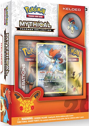 Mythical Pokemon Collection Box [Keldeo] [GEN - 000]