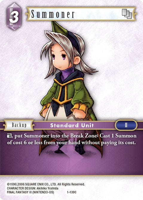 Summoner (Luneth)