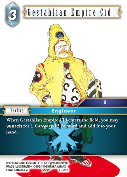 Gestahlian Empire Cid