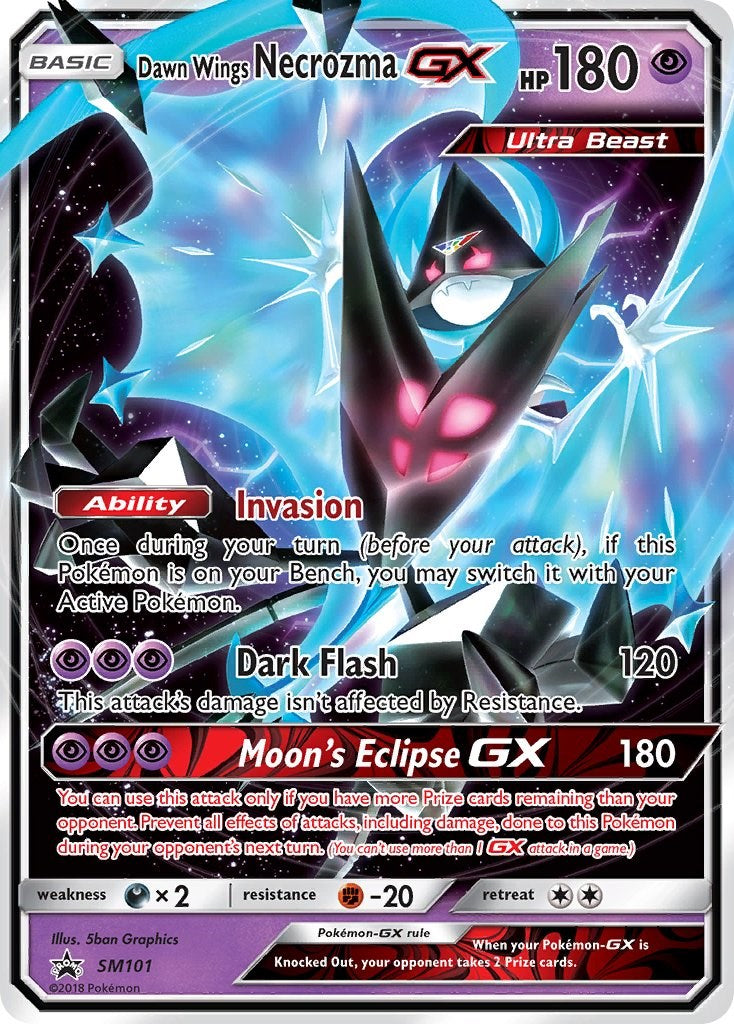 Dawn Wings Necrozma GX - SM101 [SMP - SM101]