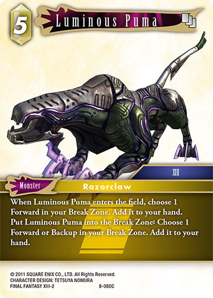 Luminous Puma