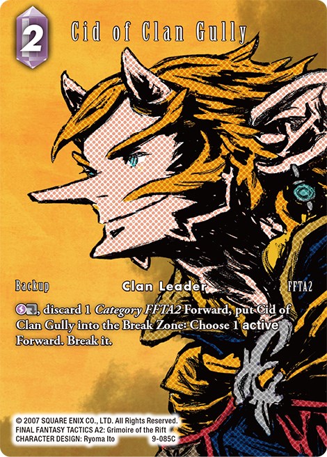 Cid of Clan Gully (Full Art)