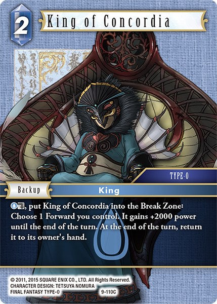 King of Concordia