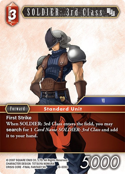 SOLDIER: 3rd Class