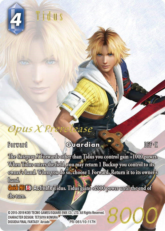 Tidus (Prerelease Promo)