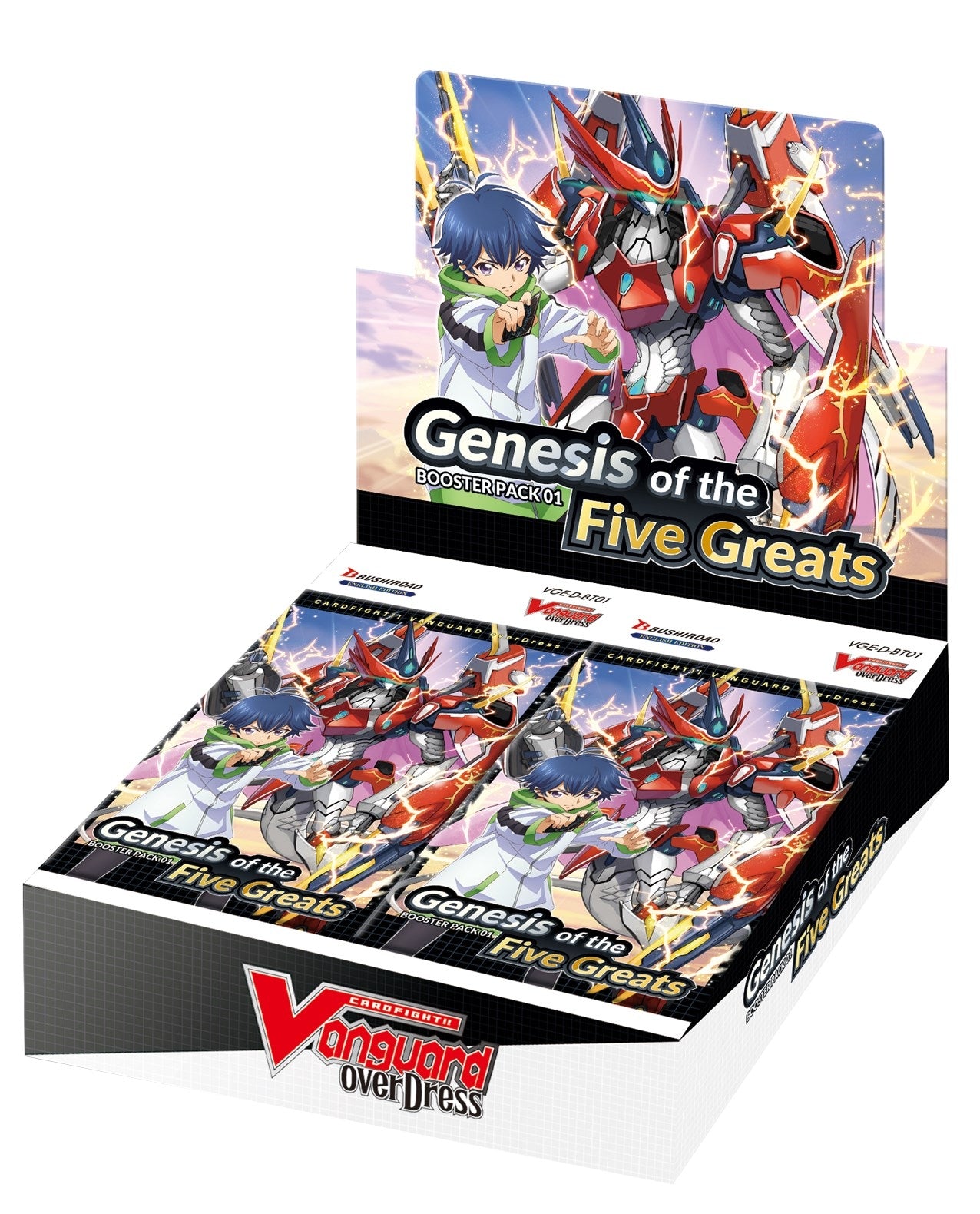 Image for Genesis of the Five Greats Booster Box - Cardfight Vanguard