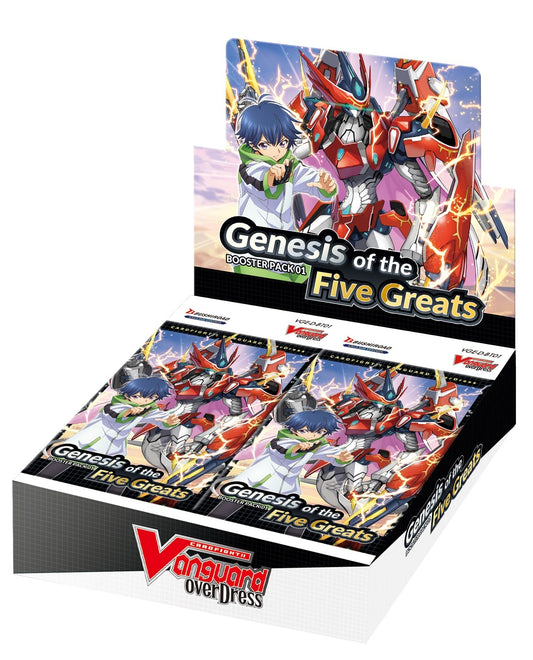Image for Genesis of the Five Greats Booster Box - Cardfight Vanguard
