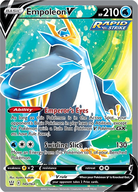 Empoleon V (Full Art) [SWSH05 - 145/163]