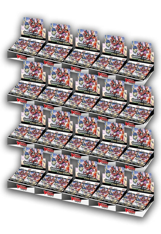 Image for Genesis of the Five Greats Booster Box Case - Cardfight Vanguard