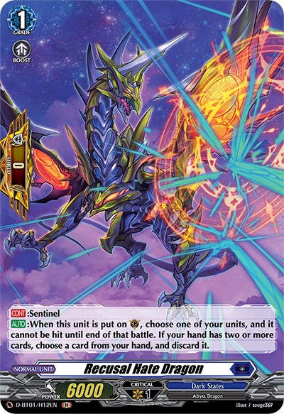 Recusal Hate Dragon (Holo)