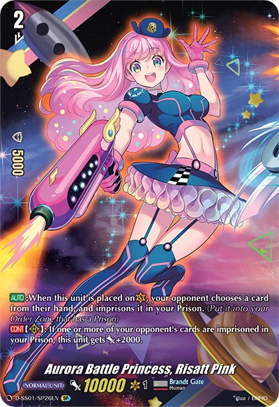 Aurora Battle Princess, Risatt Pink (SP)