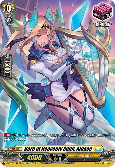 Bard of Heavenly Song, Alpacc (SP)