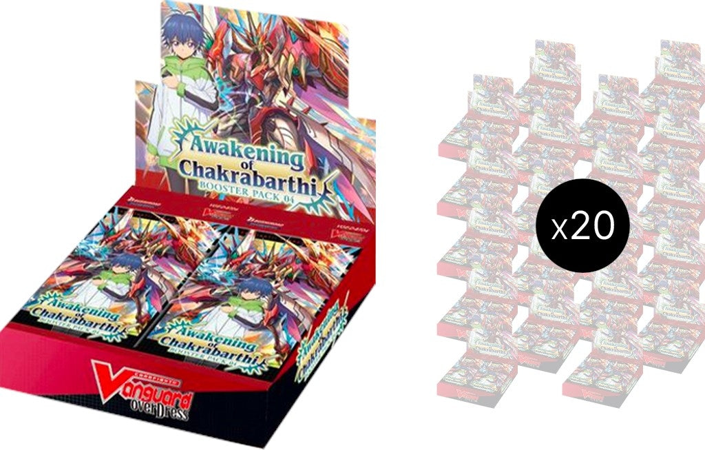 Image for Awakening of Chakrabarthi Booster Box Case - Cardfight Vanguard