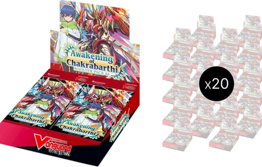 Image for Awakening of Chakrabarthi Booster Box Case - Cardfight Vanguard