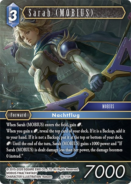 Sarah (MOBIUS)