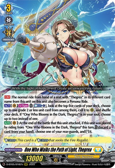 One Who Walks the Path of Light, Thegrea [D-BT05 - D-BT05/010EN]
