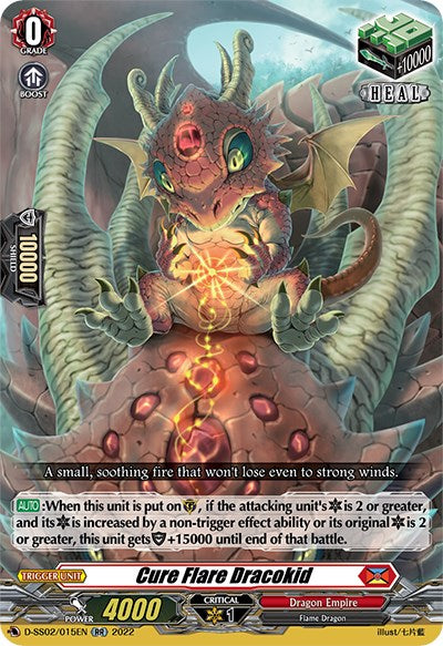 Cure Flare Dracokid [D-SS02 - D-SS02/015EN]