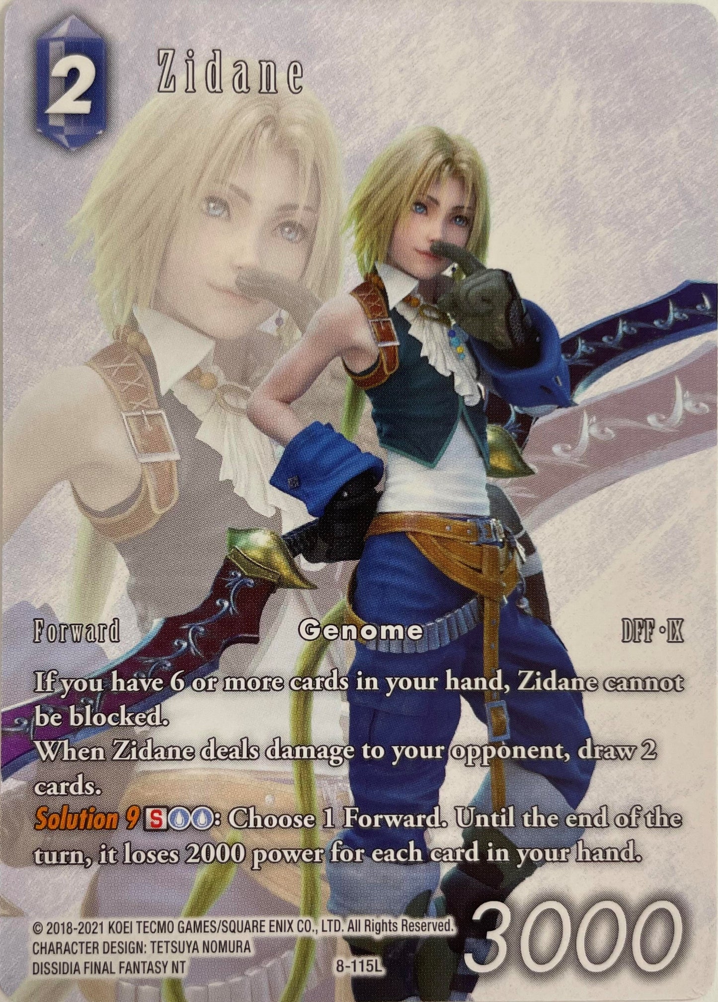 Zidane - 8-115L (Full Art)