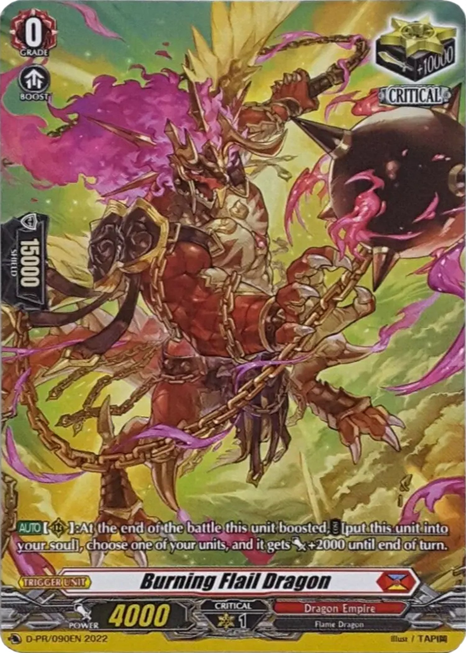 Burning Flail Dragon (090)