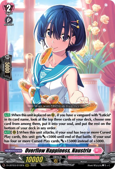 Overflow Happiness, Naustria [D-LBT03 - D-LBT03/010EN]