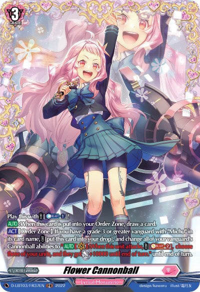 Flower Cannonball (FR) [D-LBT03 - D-LBT03/FR37EN]