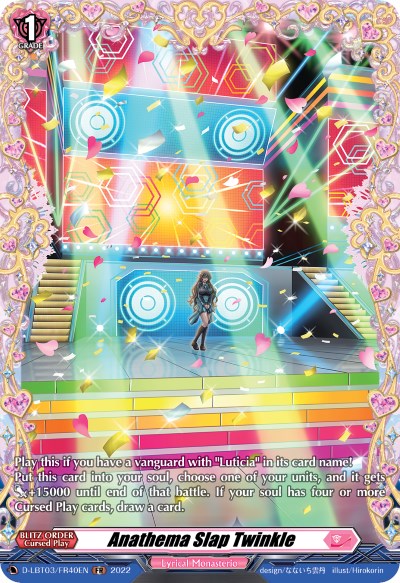 Anathema Slap Twinkle (FR) [D-LBT03 - D-LBT03/FR40EN]