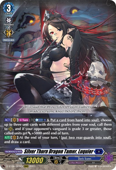 Silver Thorn Dragon Tamer, Luquier [D-BT08 - D-BT08/003EN]