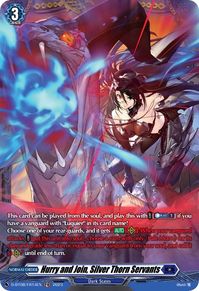 Hurry and Join, Silver Thorn Servants (FR) [D-BT08 - D-BT08/FR14EN]