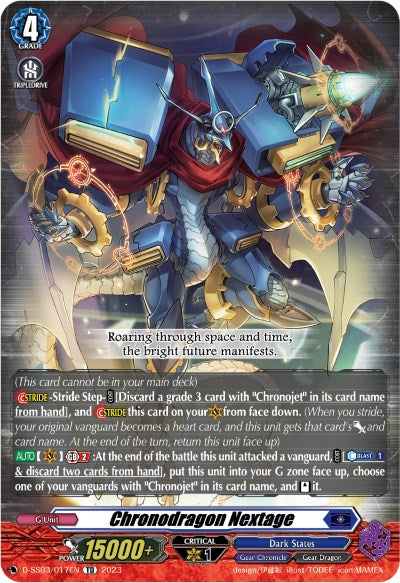 Chronodragon Nextage [D-SS03 - D-SS03/017EN]