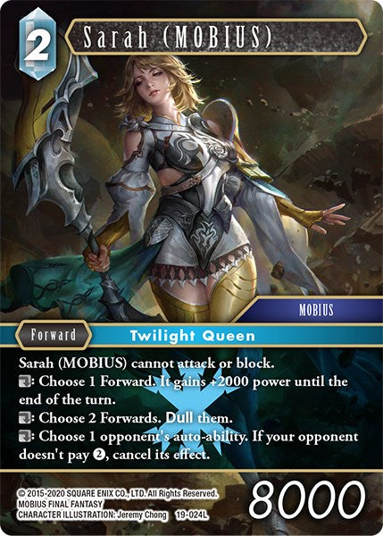 Sarah (MOBIUS) (19-024L)