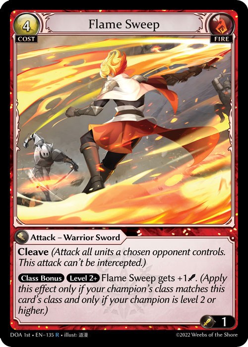 Flame Sweep [DOA 1st - 135]