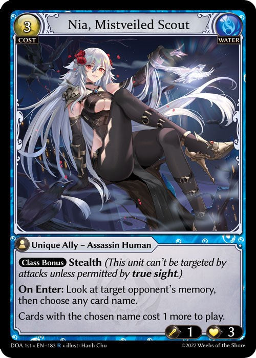 Nia, Mistveiled Scout [DOA 1st - 183]