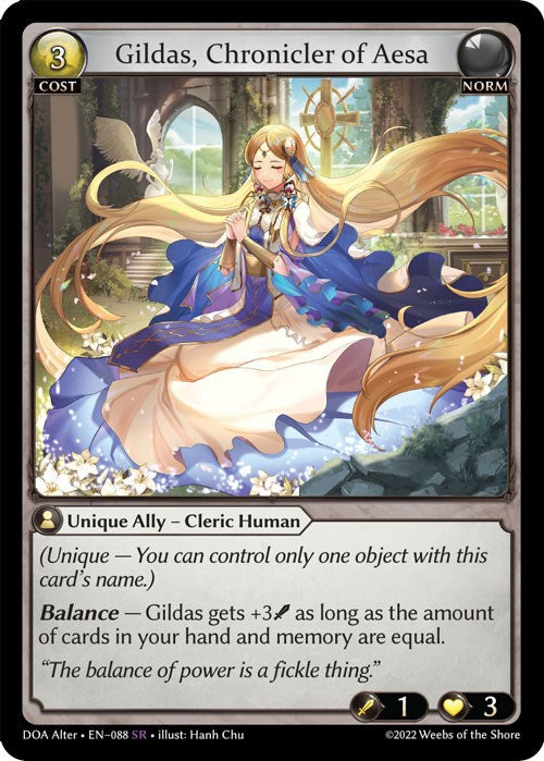 Gildas, Chronicler of Aesa [DOA Alter - 088]