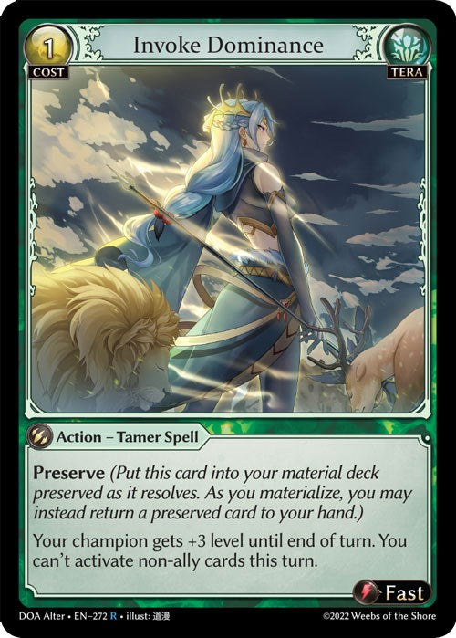 Invoke Dominance [DOA Alter - 272]