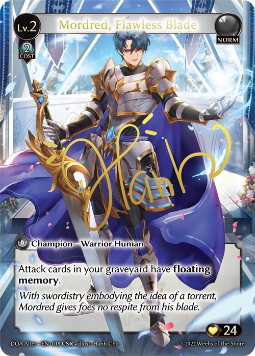 Mordred, Flawless Blade (CSR) [DOA Alter - 018]